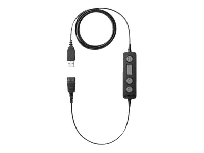 Jabra LINK 260 - Headsetadapter - USB männlich zu Quick Disconnect - für BIZ 2300 Duo, 2300 MS QD Mono, 2300 QD Mono, 2400 Duo, 2400 Mono Headband Jabra LINK 260 - Headsetadapter - USB männlich zu Quick Disconnect - für BIZ 2300 Duo, 2300 MS QD Mono, 2300 QD Mono, 2400 Duo, 2400 Mono Headband