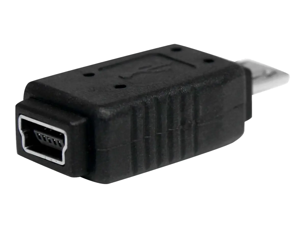 StarTech Micro USB to Mini USB 2.0 Adapter M/F - Micro to Mini USB Adapter - Mini USB Adapter - Micro USB to Mini USB (UUSBMUSBMF)