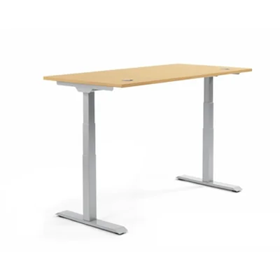 Schreibtisch FLEX MODUL Maße: 1.800 x 605-1.255 x 800 mm (B x H x T) Spanplatte, melaminharzbeschichtet buche