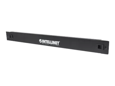 IC Intracom Intellinet 19" Blindabdeckung, werkzeuglos, 1 HE, Metall, schwarz -