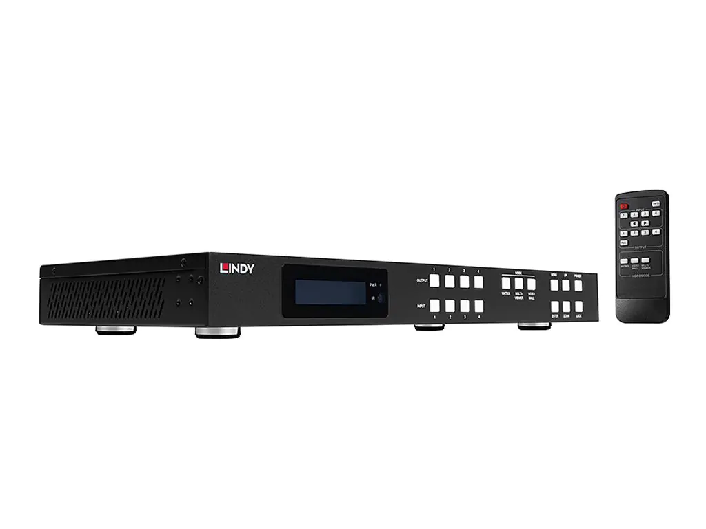 Lindy Video/Audio-Schalter - 4K60, nahtlose