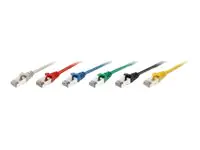 equip Pro - Patch-Kabel - RJ-45 (M) zu RJ-45 (M) - 10 m - SFTP, PiMF - CAT 6a - halogenfrei, geformt, verseilt - orange