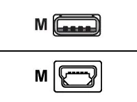 Datalogic USB-Kabel USB Typ A (M) 94A051016 Mini-USB Typ B (M)