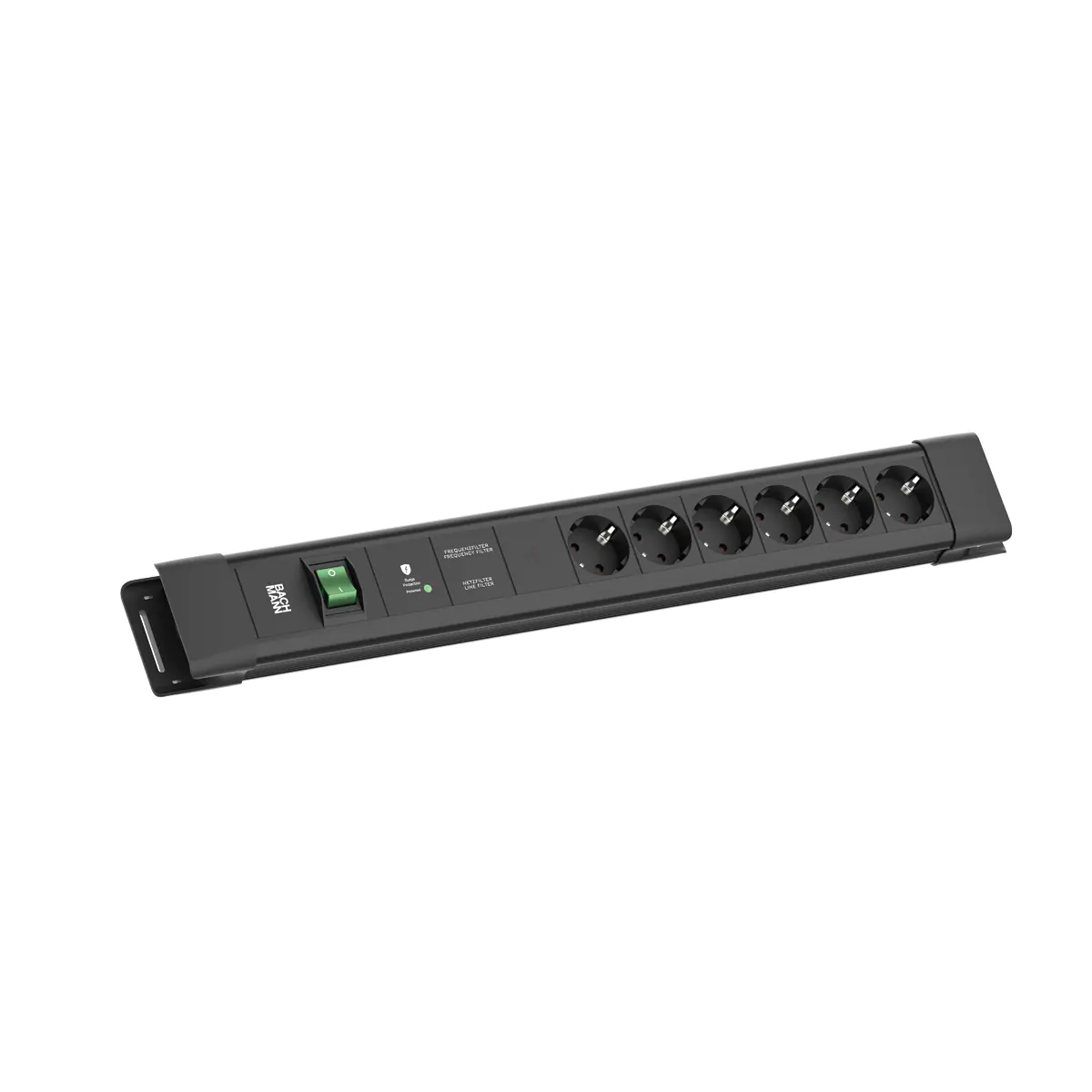 Bachmann Steckdosenleiste CONNECTUS 6xCEE7/3 1xGVS-Plus 1xSchalter CEE7/7 - Steckdosenleiste BM005926