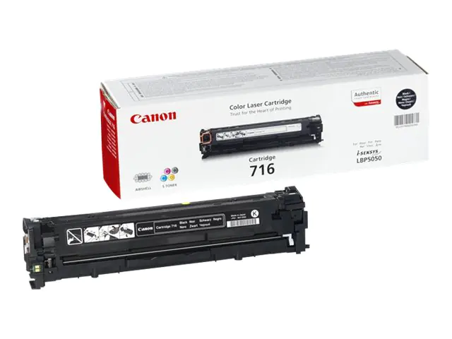 Canon 716 Black - Schwarz - original - Tonerpatrone 1980B002