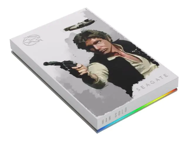 Seagate FireCuda - Han Solo special edition - Festplatte - 2 TB - extern (tragbar) - USB 3.2 Gen 1 - mit 2 Jahre Seagate Rescue Datenwiederherstellung