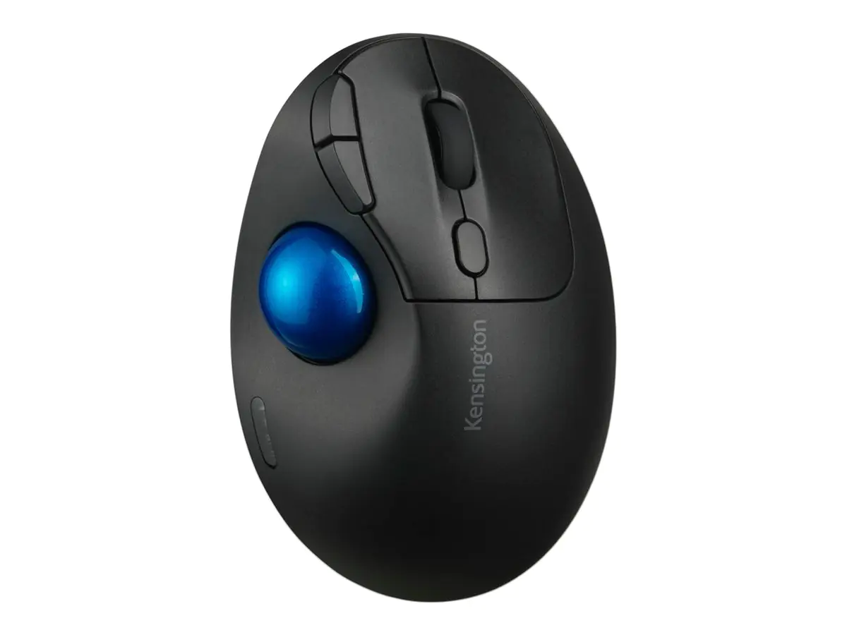 Kensington Pro Fit Ergo TB450 EQ - Trackball - ergonomisch - optisch - 7 Tasten - kabellos - 2.4 GHz, Bluetooth - kabelloser Empfänger (USB) Kensington Pro Fit Ergo TB450 EQ - Trackball - ergonomisch - optisch - 7 Tasten - kabellos - 2.4 GHz, Bluetooth - kabelloser Empfänger (USB)