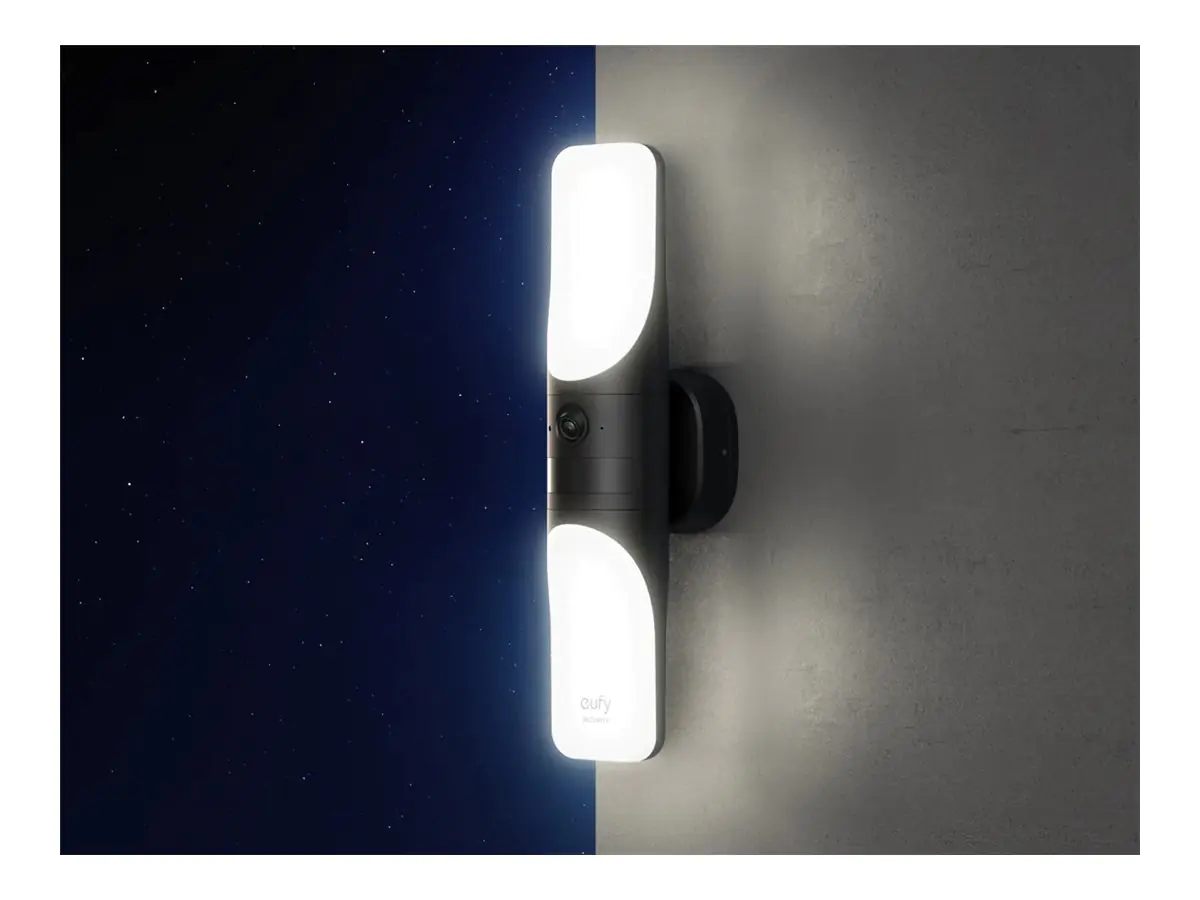 Anker Innovations Eufy Wired Wall Light Cam S100 - Netzwerk-Überwachungskamera - Außenbereich - we
