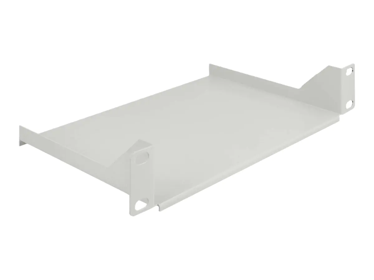 Delock - Rack - Regal - weiß - 1U - 25.4 cm (10")