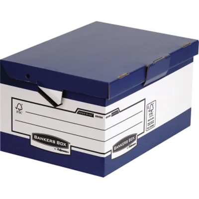 Bankers Box Archivbox Ergo Box System Maxi 0048901 blau/weiß Bankers Box Archivbox Ergo Box System Maxi 0048901 blau/weiß