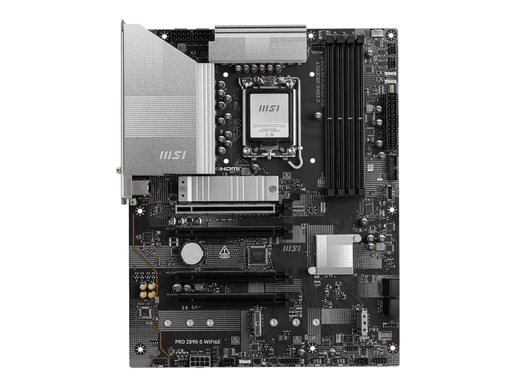 MSI PRO Z890-S WIFI6E - Motherboard - ATX - LGA1851 Sockel - Z890 Chipsatz - USB-C 3.2 Gen
