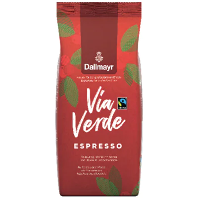 Dallmayr Espresso Via Verde ganze Bohne 1.000 g/Pack. Dallmayr Espresso Via Verde ganze Bohne 1.000 g/Pack.