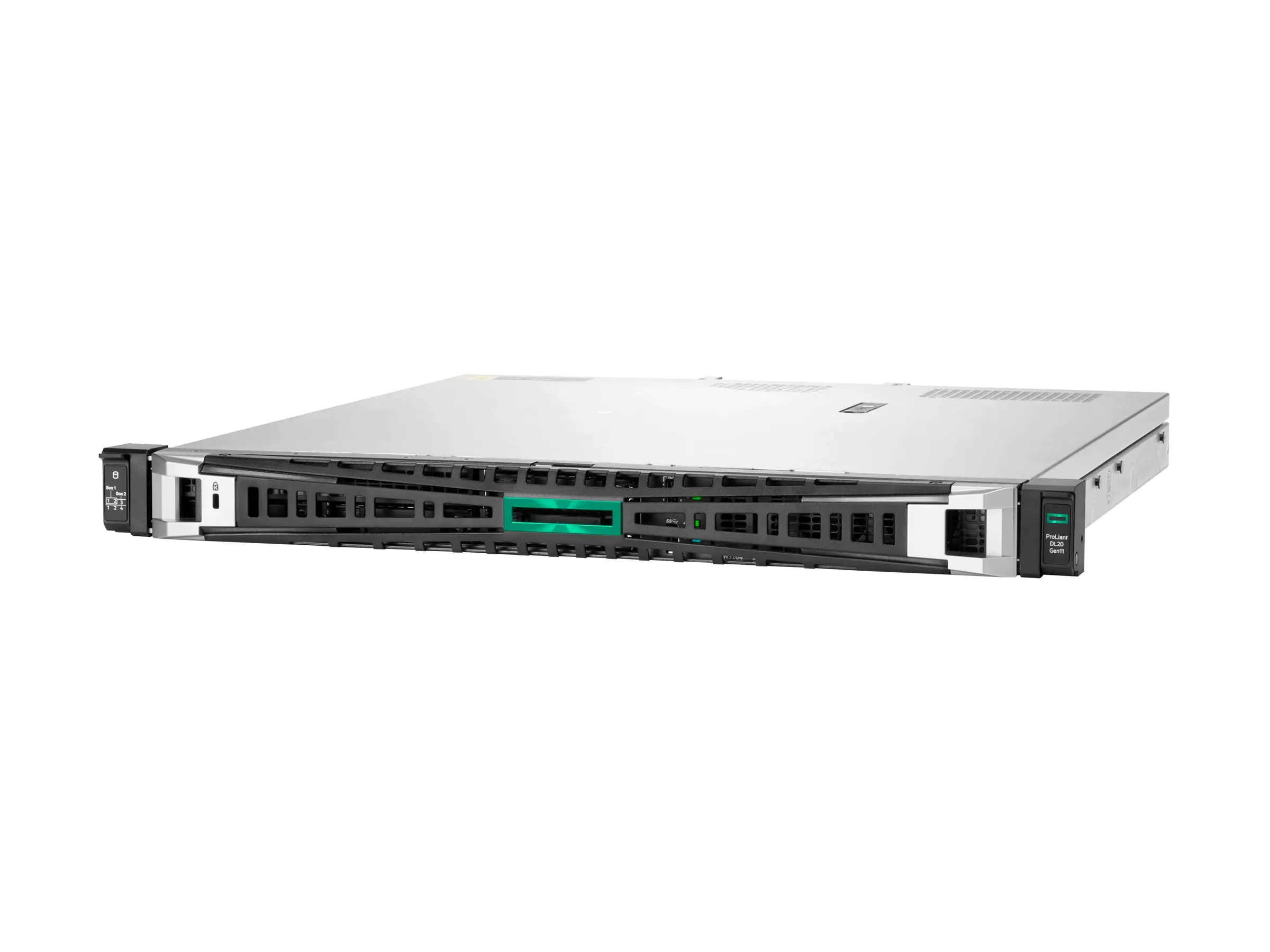 HPE ProLiant DL20 Gen11 - Server - Rack-Montage - 1U - 1-Weg - 1 x Xeon E-2436 / 2.9 GHz - RAM 32 GB - SATA - Hot-Swap 6.4 cm (2.5") Schacht/Schächte - SSD 2 x 480 GB - Matrox G200 - 1GbE - kein Betriebssystem - Monitor: keiner - Smart Choice HPE ProLiant DL20 Gen11 - Server - Rack-Montage - 1U - 1-Weg - 1 x Xeon E-2436 / 2.9 GHz - RAM 32 GB - SATA - Hot-Swap 6.4 cm (2.5") Schacht/Schächte - SSD 2 x 480 GB - Matrox G200 - 1GbE - kein Betriebssystem - Monitor: keiner - Smart Choice