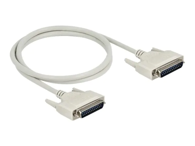 Delock Kabel seriell - DB-25 (M) zu DB-25 (M)