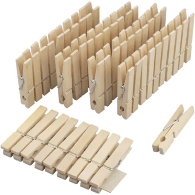 BÜMAG Wäscheklammer Holz braun 50 St./Pack. BÜMAG Wäscheklammer Holz braun 50 St./Pack.