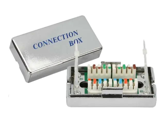 InLine connection module - Kabelverbindung - CAT 5e - STP - Silber