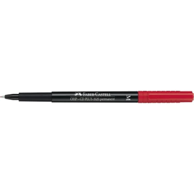 Faber-Castell CD/DVD Marker MULTIMARK 152521 mit Radierer rt Faber-Castell CD/DVD Marker MULTIMARK 152521 mit Radierer rt