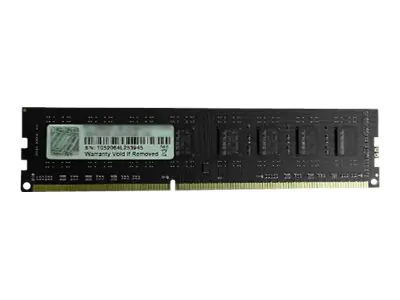G.Skill NT Series - DDR3 - Modul - 8 GB - DIMM 240-PIN - 1333 MHz / PC3-10600 - CL9 - 1.5 V - ungepuffert - non-ECC - für ASUS MAXIMUS IV EXTREME-Z, MAXIMUS V FORMULA, MAXIMUS V FORMULA/ THUNDERFX, MAXIMUS V GENE