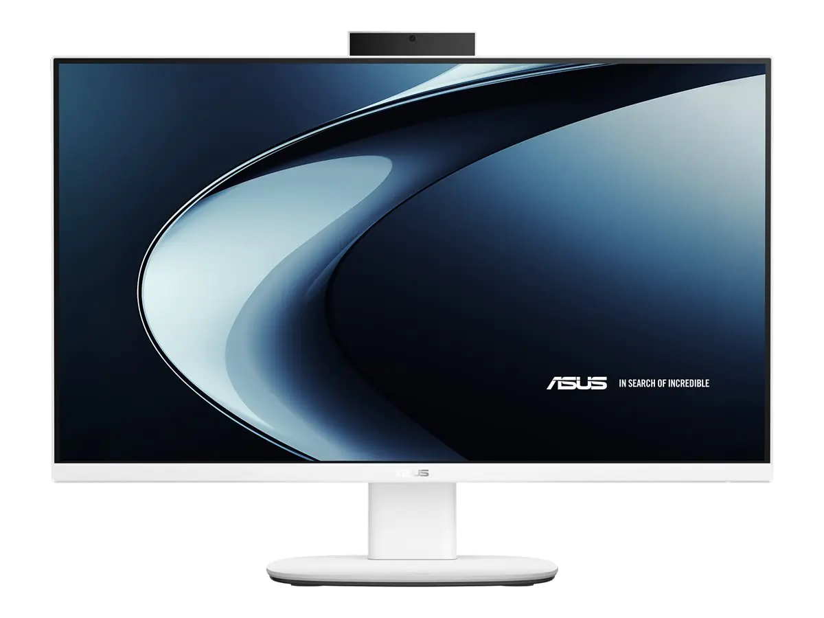 ASUS V400 V470VAK WPE262W - All-in-One (Komplettlösung) - Core 7 240H / 2.5 GHz - RAM 16 GB - SSD 1 TB - NVMe - Intel Graphics - Wi-Fi 6, Bluetooth, 1GbE - WLAN: 802.11a/b/g/n/ac/ax, Bluetooth 5.4 - Win 11 Home - Monitor: LED 68.6 cm (27") 90PT03W9