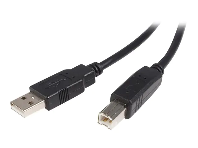 StarTech 3m USB 2.0 A auf B Kabel - St/St - USB-Kabel - USB (M) zu USB Typ B (M) - USB 2.0 - 3 m - Schwarz StarTech 3m USB 2.0 A auf B Kabel - St/St - USB-Kabel - USB (M) zu USB Typ B (M) - USB 2.0 - 3 m - Schwarz