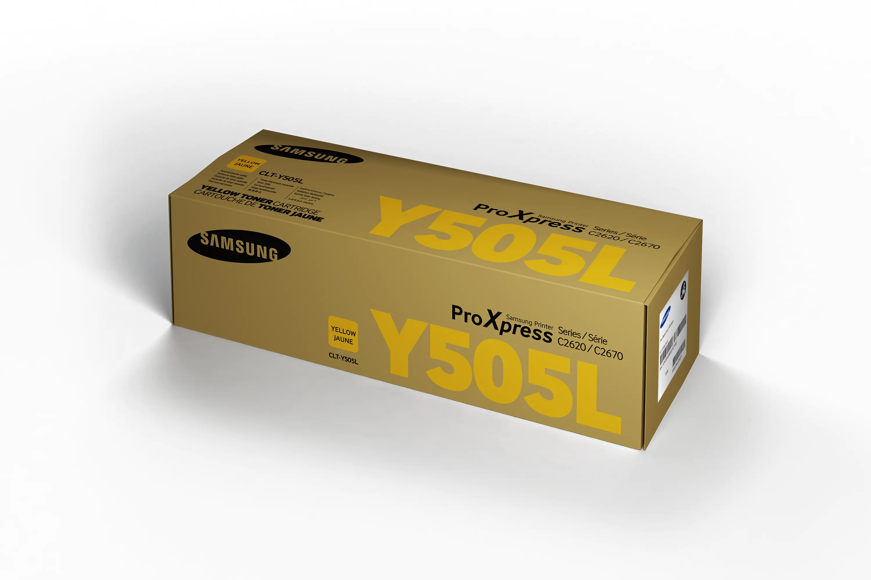 Samsung CLT-Y505L - Hohe Ergiebigkeit - Gelb - Original - Tonerpatrone (SU512A) - für ProXpress SL-C2620DW, SL-C2670FW, SL-C2680FX Samsung CLT-Y505L - Hohe Ergiebigkeit - Gelb - Original - Tonerpatrone (SU512A) - für ProXpress SL-C2620DW, SL-C2670FW, SL-C2680FX