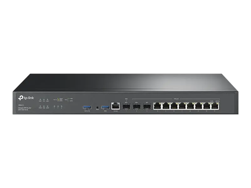 TP-Link Omada ER8411 V1 - Router 10GbE - an Rack montierbar