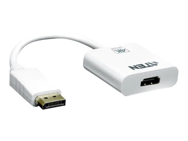 ATEN VC986 DisplayPort to 4K HDMI Active Adapter - Videokonverter - DisplayPort - HDMI
