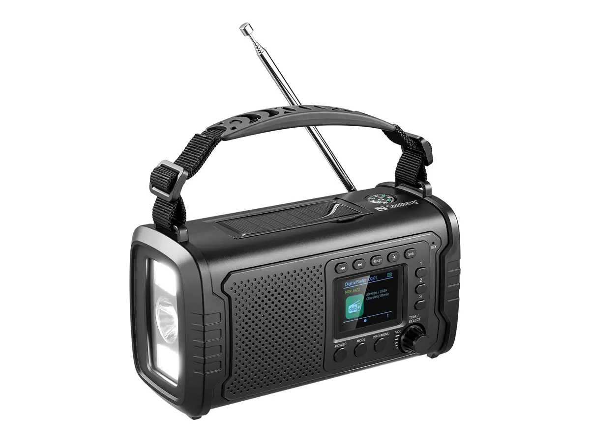 SANDBERG Active Series Survivor - Tragbares DAB -Radio