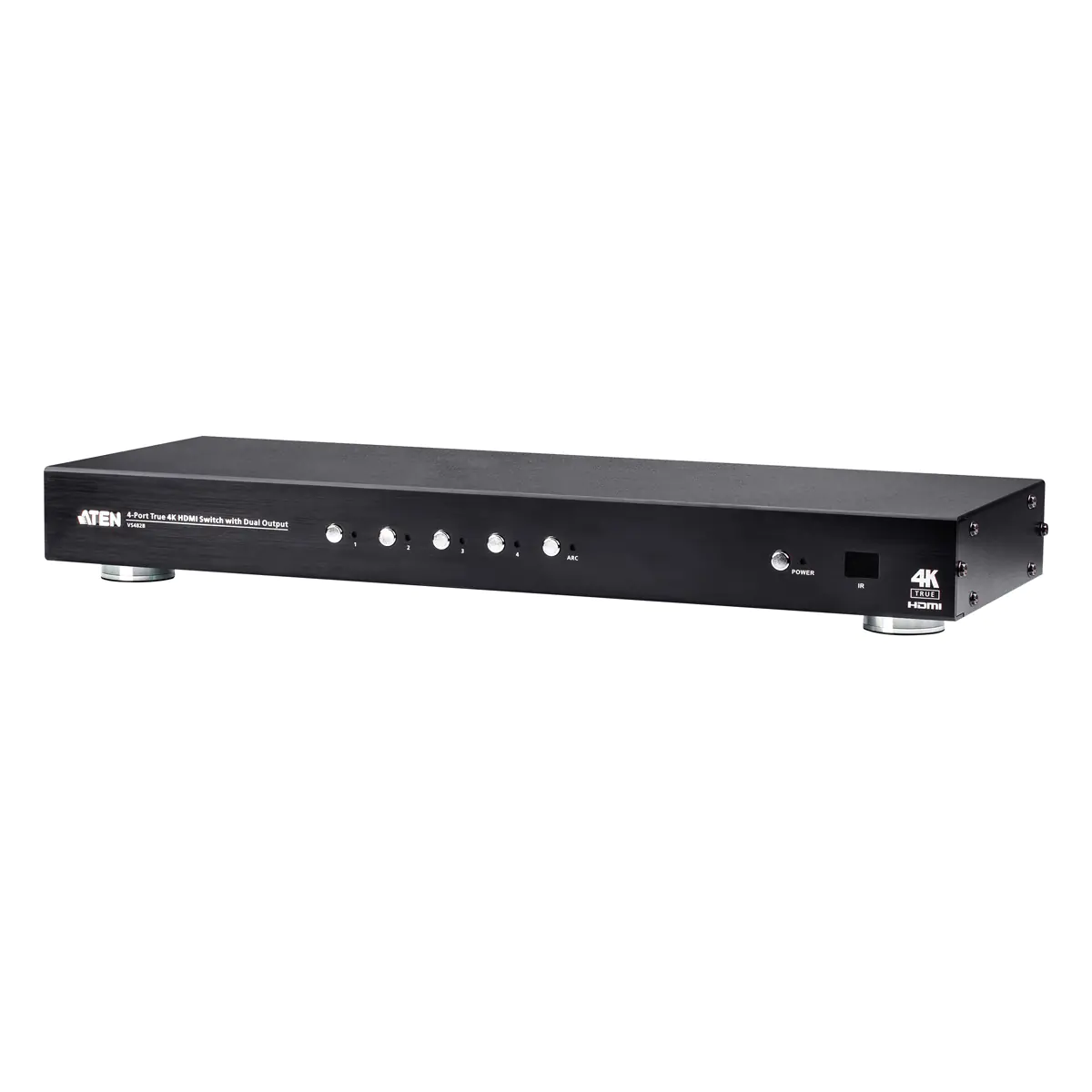 ATEN VS482B, HDMI, Metall, Schwarz, 60 Hz, 5 m, 3840 x 2160, 4096 x 2160