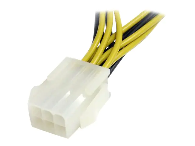 StarTech 15cm 6pin PCI Express Splitter Kabel - PCIe Adapterkabel - Netz-Splitter - 6-poliges PCIe Power (M)