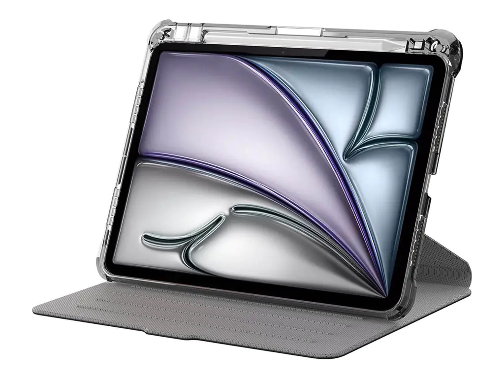 Targus Pro-Tek - Flip-Hülle für Tablet - Thermoplastisches Polyurethan (TPU) - klar, Schwarz - 11" - für Apple 11-inch iPad Pro (M4)