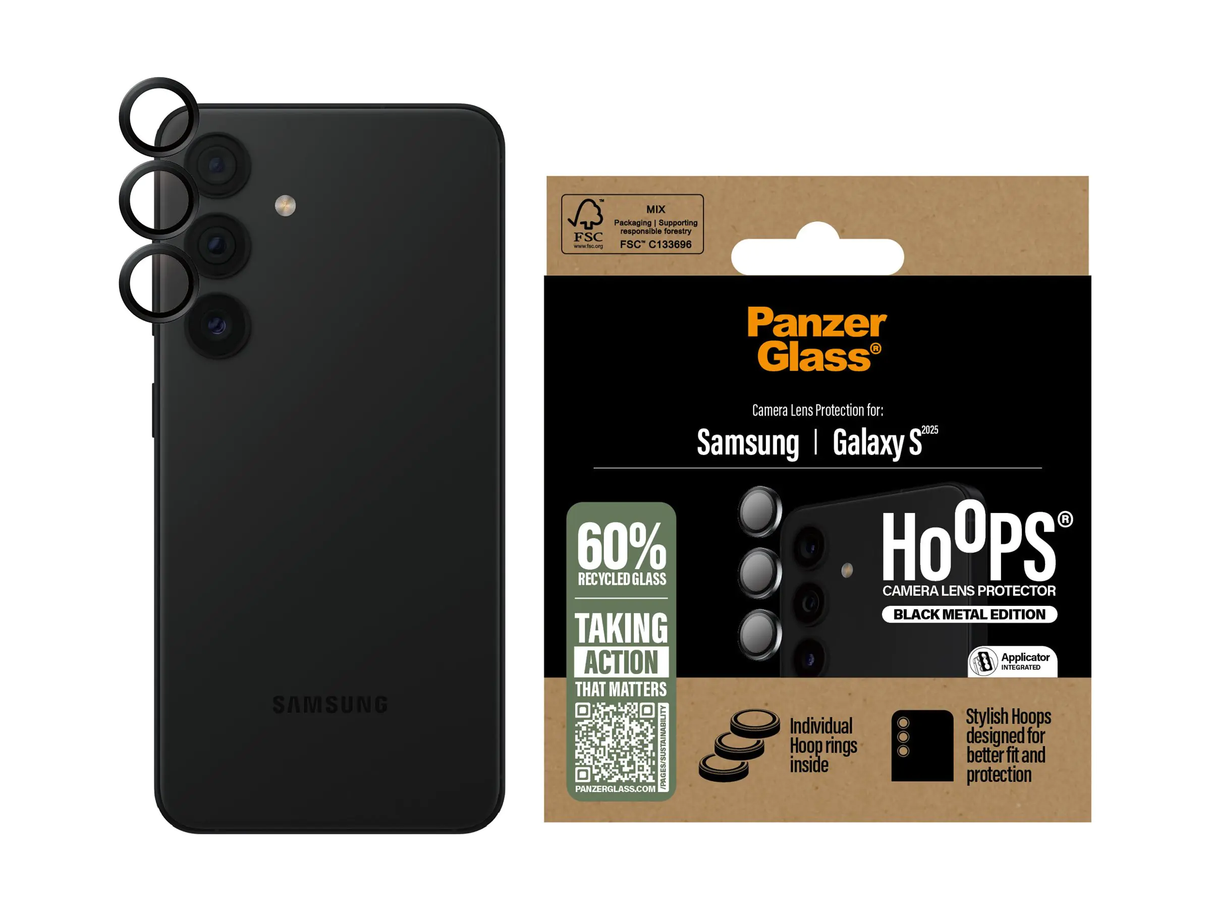 PanzerGlass Hoops - Objektivschutz für Handy