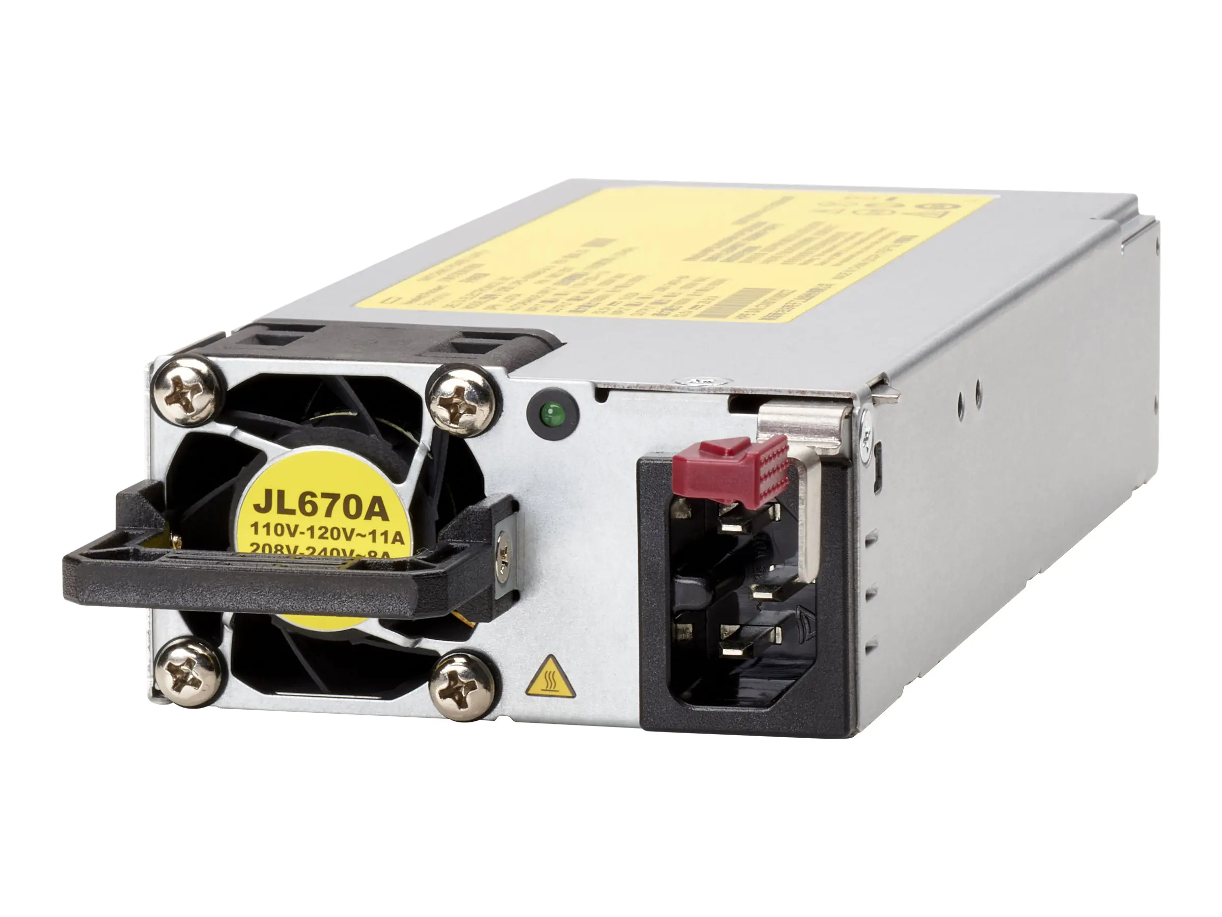 HPE Aruba X372 - Stromversorgung redundant / Hot-Plug (Plug-In-Modul) - Wechselstrom 120/230 V - 1600 Watt - Europa - für P/N: JL659A, JL660A, JL661A, JL662A