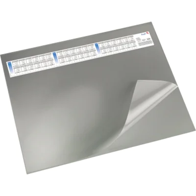 Läufer Schreibunterlage Durella DS 44653 52x65cm Vollsichtfolie grau Läufer Schreibunterlage Durella DS 44653 52x65cm Vollsichtfolie grau