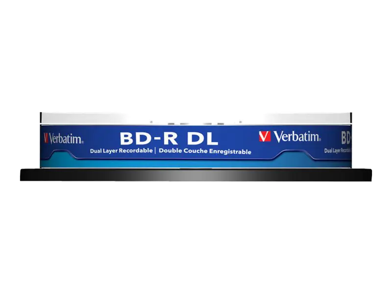 Verbatim - 10 x BD-R DL - 50 GB 6x - Spindel