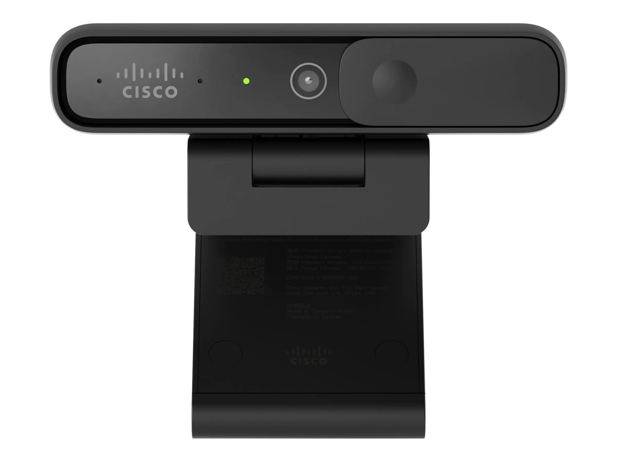 Cisco Webex Desk Camera - Webcam - Farbe - 1080p - Audio - USB-C - YUY2, NV12, MJPEG