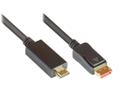Good Connections DP14-HDMI - 2 m - DisplayPort - HDMI - Männlich - Männlich - Gerade
