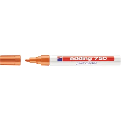edding Lackmarker 750 4-750006 2-4mm Rundspitze permanent orange edding Lackmarker 750 4-750006 2-4mm Rundspitze permanent orange