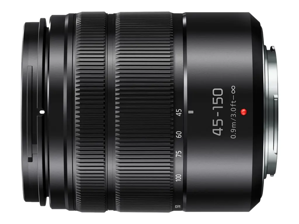 Panasonic Lumix H-FS45150 - Telezoomobjektiv - 45 mm - 150 mm - f/4.0-5.6 G VARIO ASPH - Micro Four Thirds - für Lumix G AG-GH4UP, DC-GX880, DMC-G7, G70, G7H, G7M, G7W, GX8, GX80, GX8A, GX8H, GX8K, GX8M