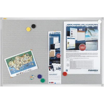 Franken Pinntafel Pin n Mag PM3602 90x60cm silber/grau Franken Pinntafel Pin n Mag PM3602 90x60cm silber/grau