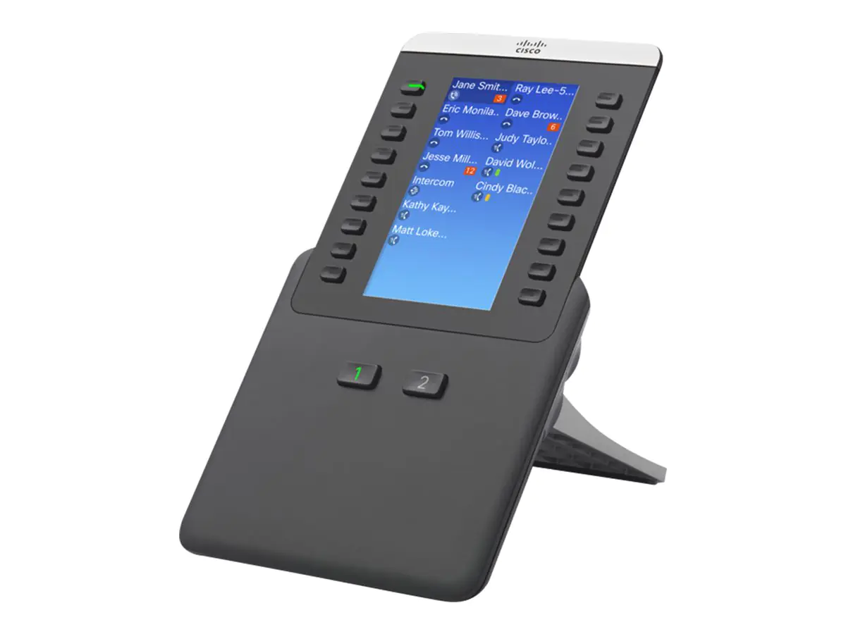 Cisco IP Phone 8865 Key Expansion Module - Funktionstasten-Erweiterungsmodul für VoIP-Telefon - holzkohlefarben - für IP Phone 8865