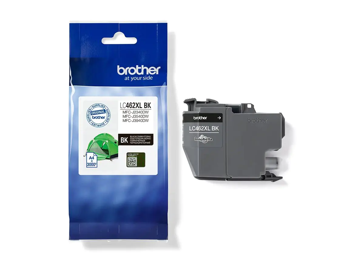 Brother LC462XLBK - Mit hoher Kapazität - Schwarz - original - Tintenpatrone - für Brother MFC-J2340DW, MFC-J3540DW, MFC-J3940DW