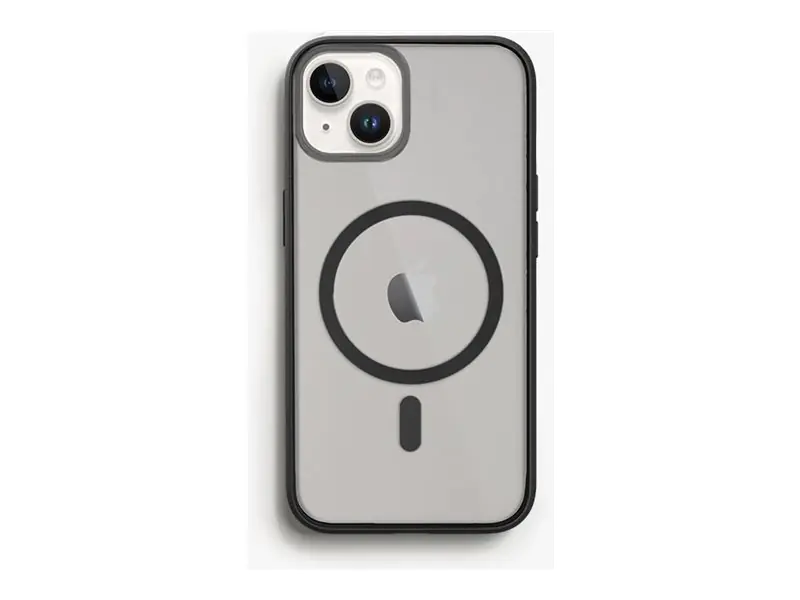 Woodcessories Clear Case MagSafe - Cover - Apple - iPhone 14 - 15,5 cm (6.1 Zoll) - Schwarz - Durch