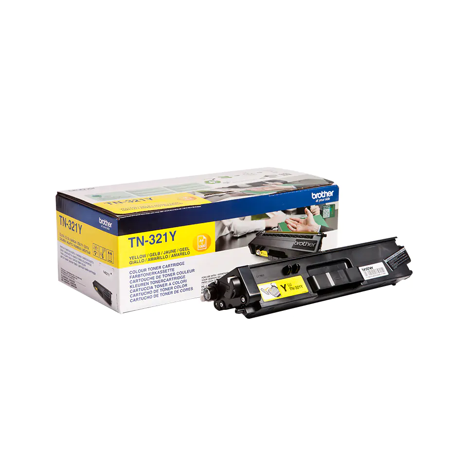 Brother TN321Y - Gelb - Original - Tonerpatrone - für Brother DCP-L8400, DCP-L8450, HL-L8250, HL-L8350, MFC-L8650, MFC-L8850 Brother TN321Y - Gelb - Original - Tonerpatrone - für Brother DCP-L8400, DCP-L8450, HL-L8250, HL-L8350, MFC-L8650, MFC-L8850