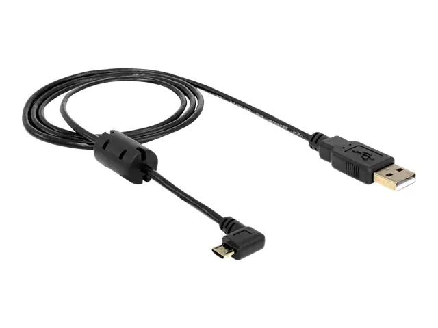 Delock - USB-Kabel - USB (M) zu Micro-USB Typ B (M) - USB 2.0 - 1 m - 90° Stecker