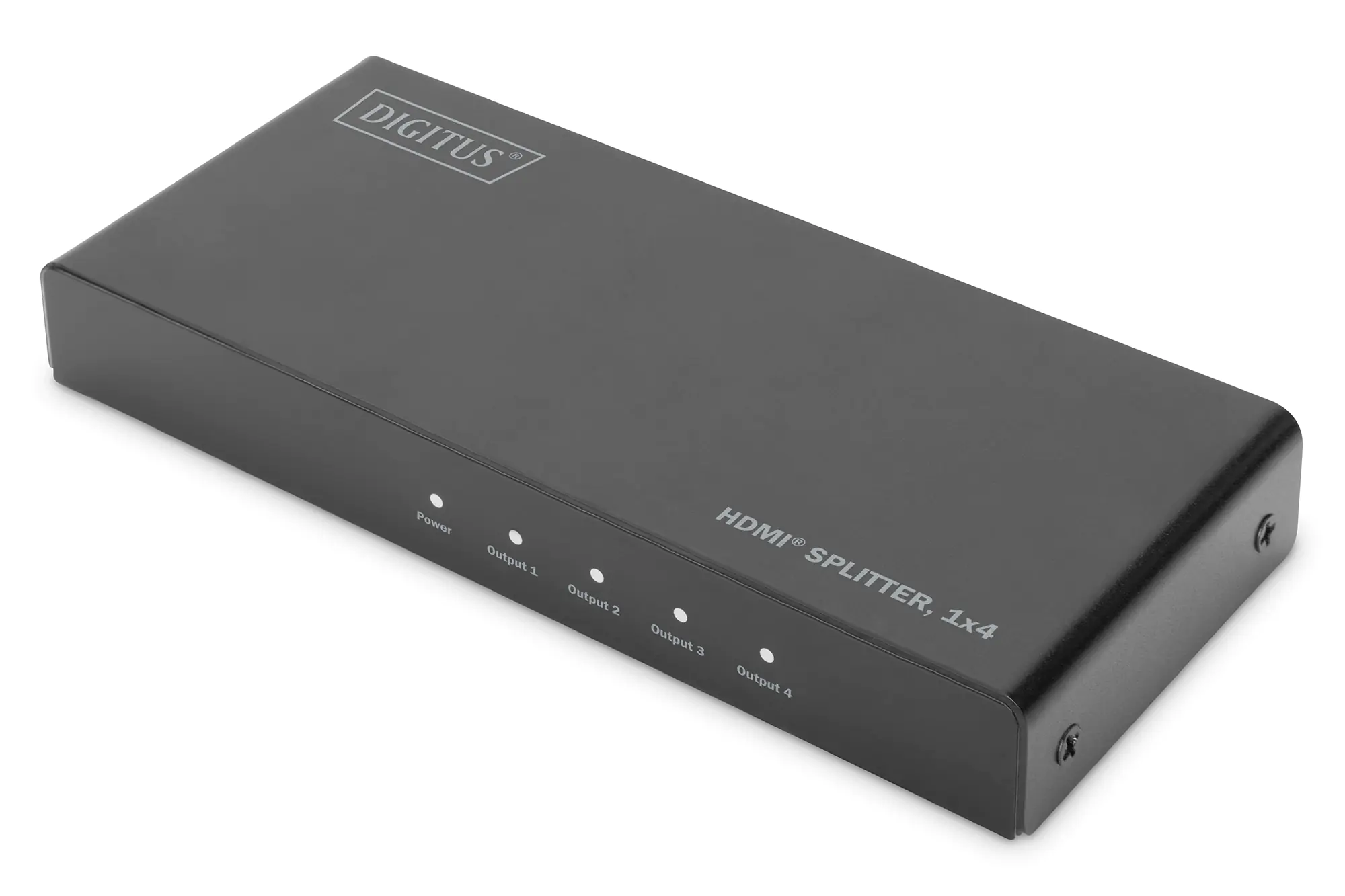 DIGITUS HDMI Splitter DS-45325 - Video-/Audio-Splitter - 4 x HDMI - Desktop
