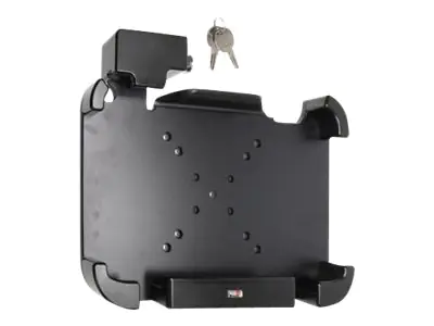 Brodit Handgeräte-Ladeschale - Kfz - 12 V - Schwarz - für Zebra ET50 (8.3 Zoll)