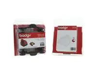 Badgy Full kit - YMCKO - Druckerfarbband-Kassette/PVC-Karten-KIt - für Badgy 1st Generation