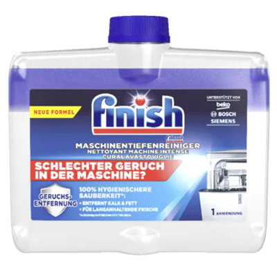 Diverse Finish 3248405, Limescale, detergent & grease remover, 250 g, Gel, 1 Stück(e), Blau, Weiß, 5 -