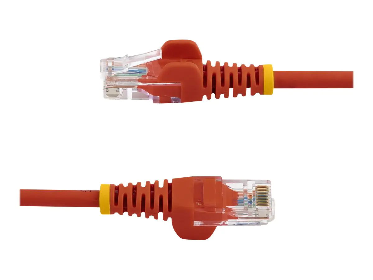 StarTech 5m Cat5e Ethernet Netzwerkkabel Snagless mit RJ45 - Cat 5e UTP Kabel - Rot - Netzwerkkabel - RJ-45 (M) bis RJ-45 (M) - 5 m - UTP - CAT 5e - ohne Haken, verseilt - Rot